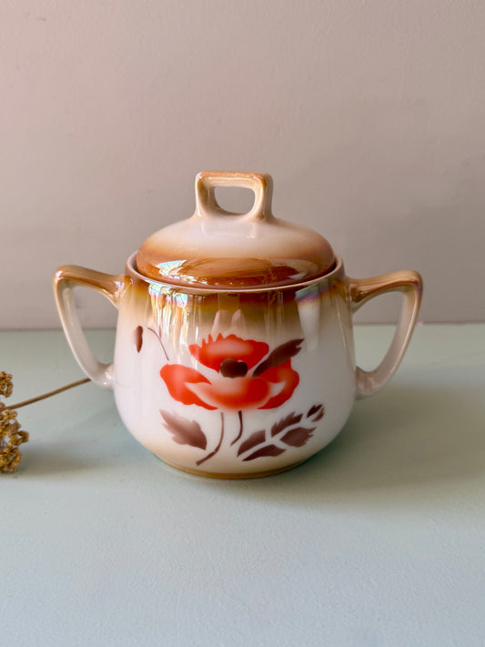 Sucrier brillant floral de VSK - USC