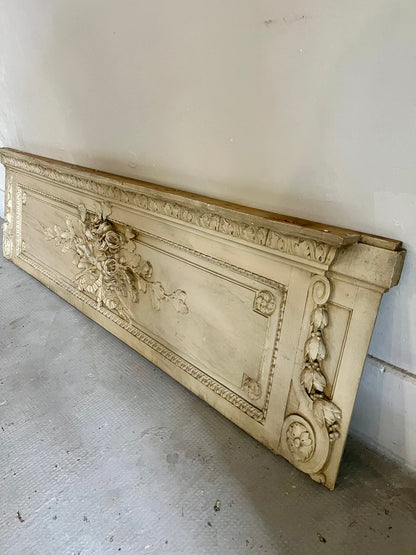 Panneau mural sculpté ancien