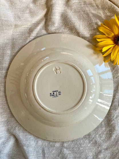 Assiette creuse terre de fer modèle « Gagny »  Vaisselle Patine