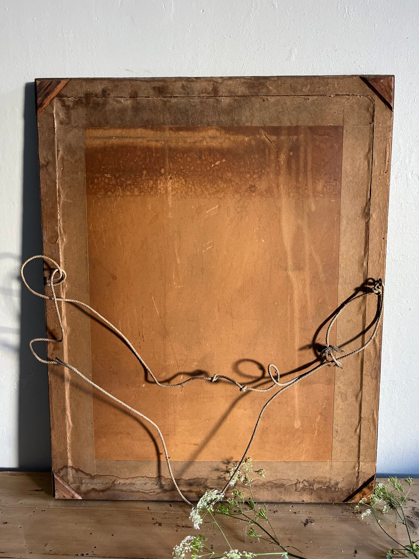 Ancien portrait photographique sous cadre