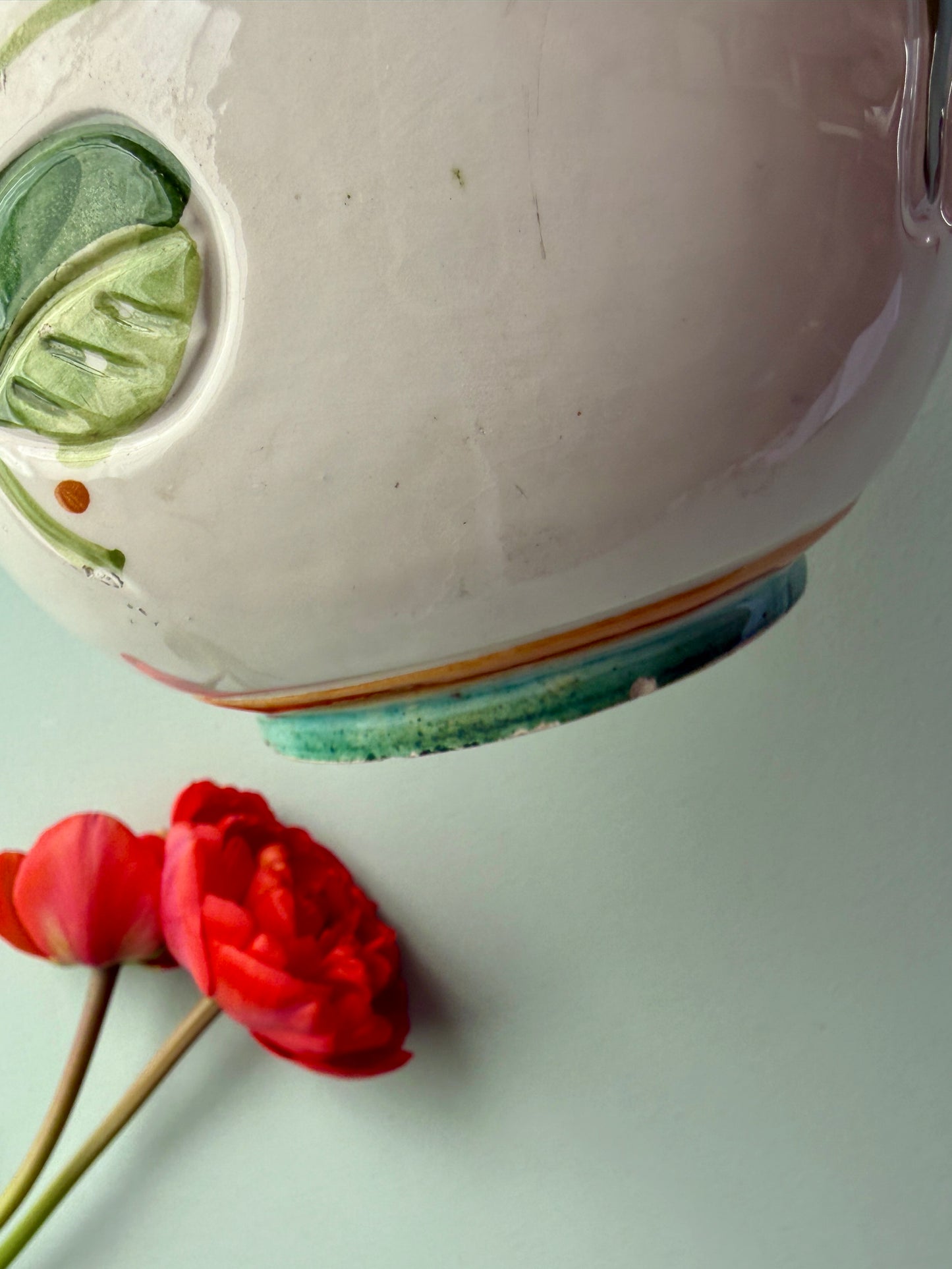 Pichet émaillé Deruta Italy