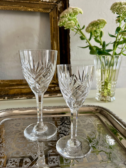 Verre à eau Saint-Louis Chantilly n°2  Vaisselle Patine