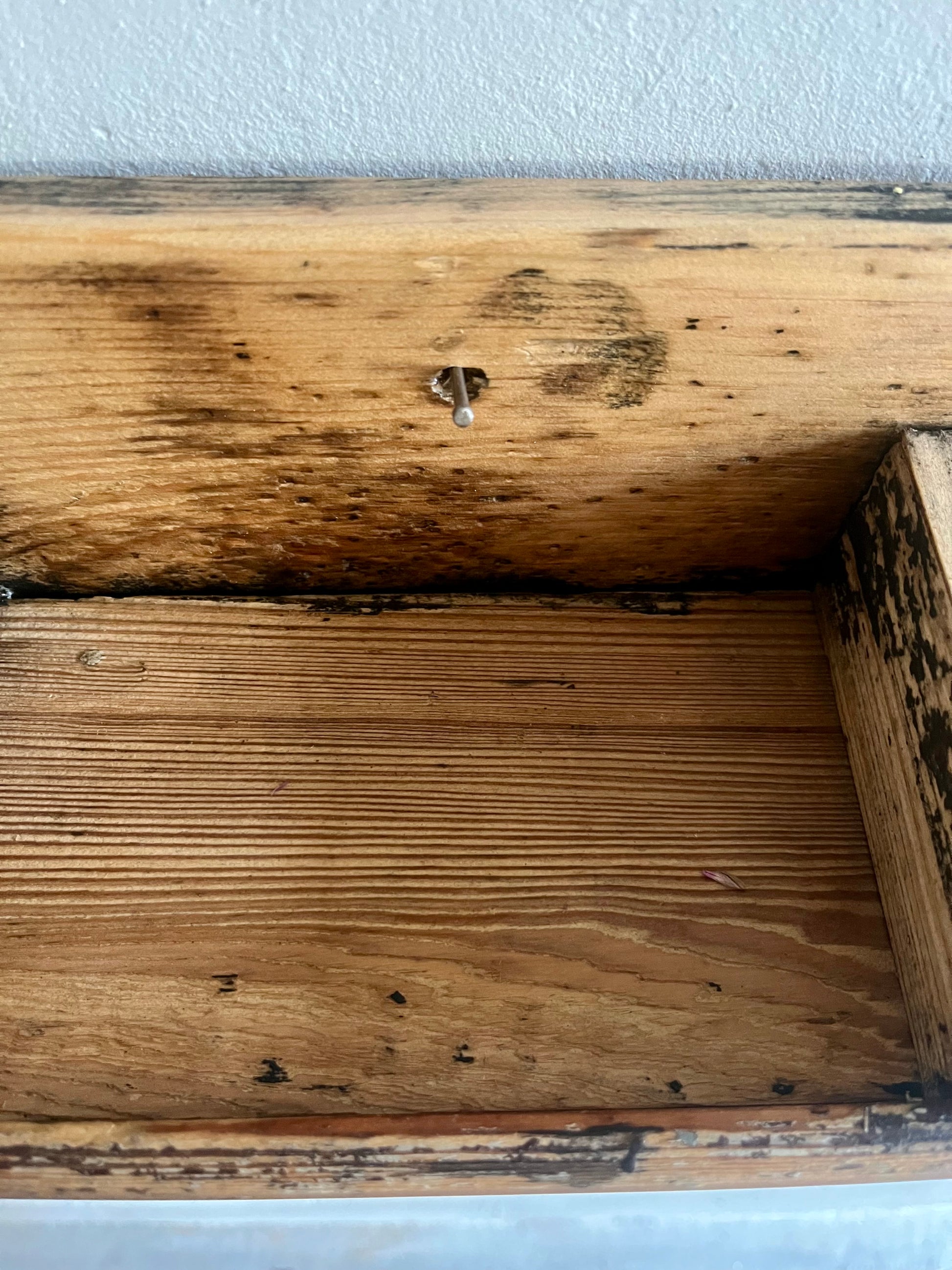 Étagère murale en bois ancienne  Meubles Patine