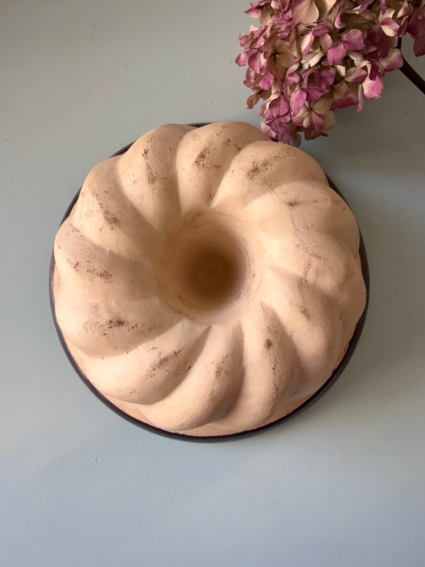 Moule à kougelhopf en terre cuite