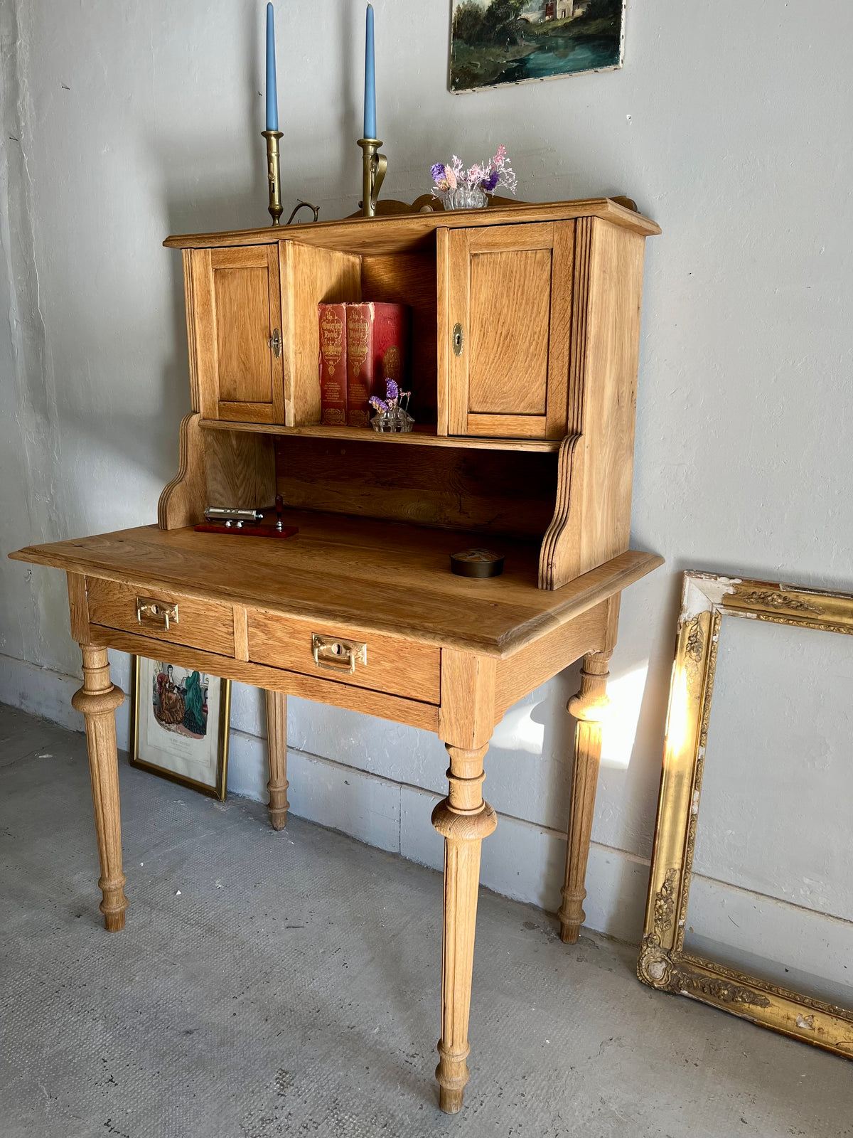 Bureau à gradins   Patine