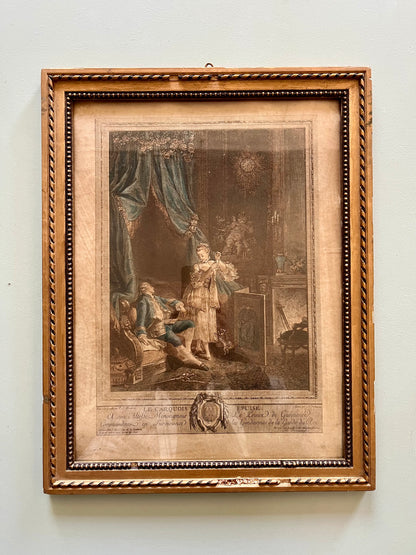 Gravure ancienne « le carquois »