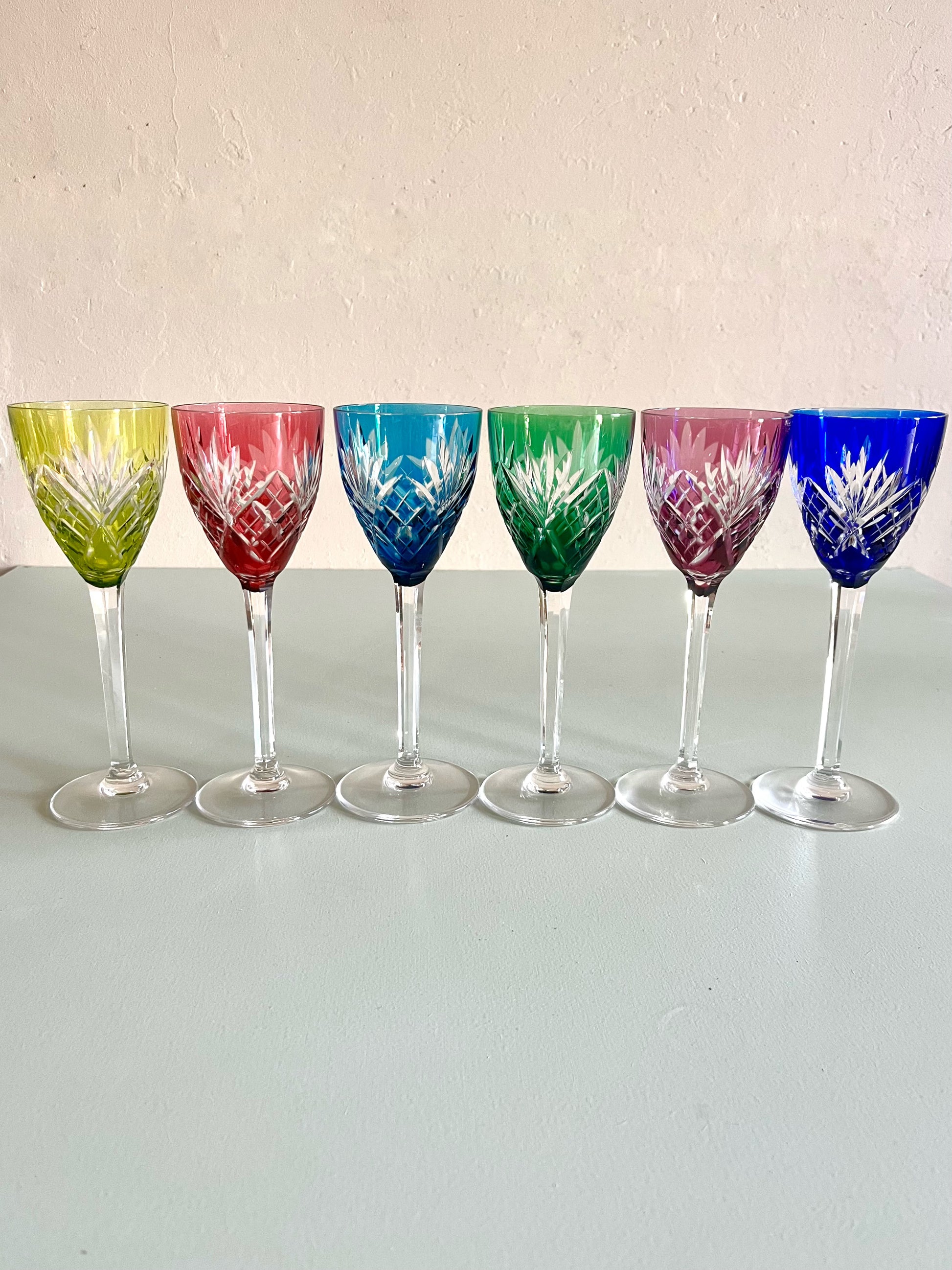 Verres à vin Römer Saint-Louis modèle Chantilly – lot de 6  Vaisselle Patine