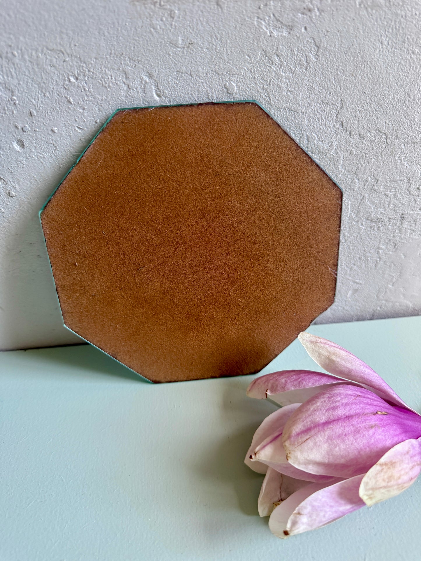 Miroir octogonal de petite taille