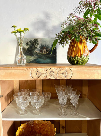 Bonnetière art déco vitrée  Meubles Patine