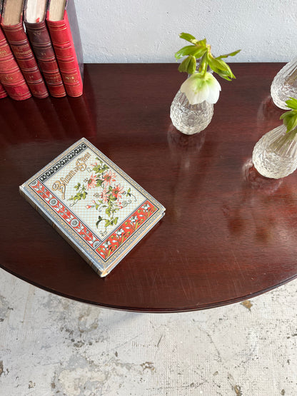 Table demi-lune acajou style Louis XVI