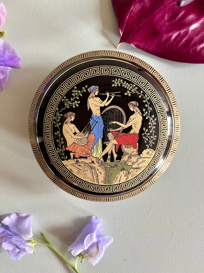 Boîte décorative grecque Yadis   Patine