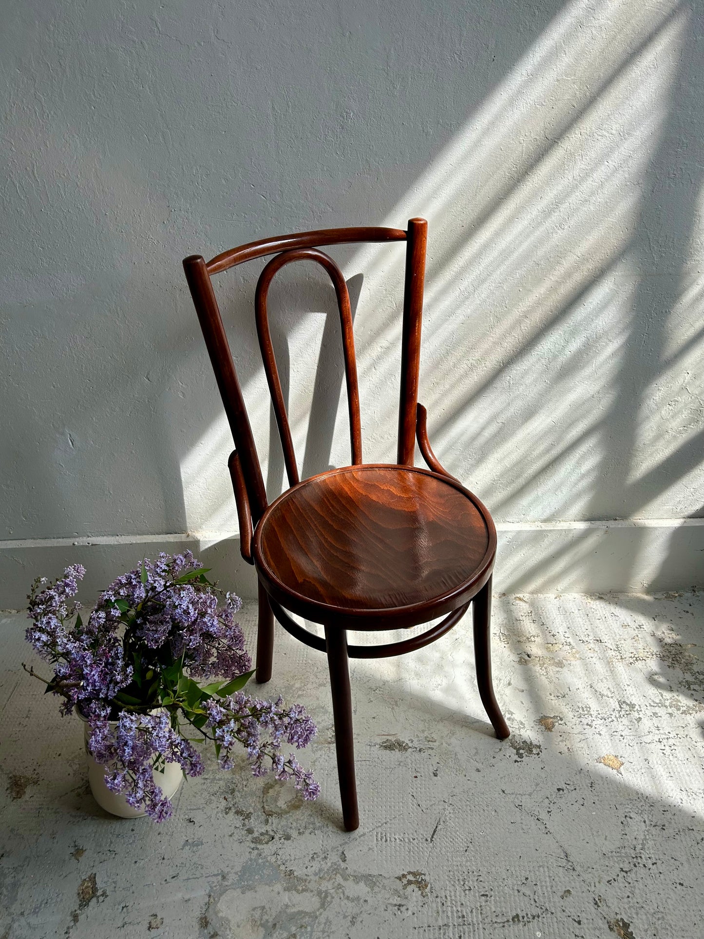 Chaise bistrot bois courbé