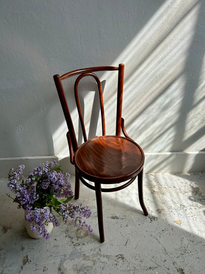 Chaise bistrot bois courbé