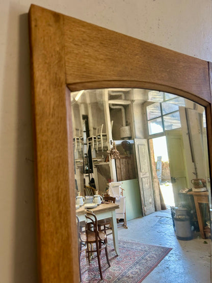 Miroir - ancienne porte   Patine