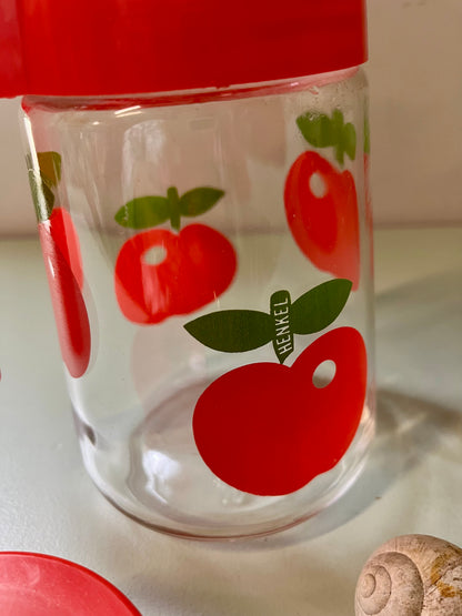 Carafe vintage pomme « Henkel »  Vaisselle Patine