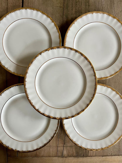 6 assiettes à dessert