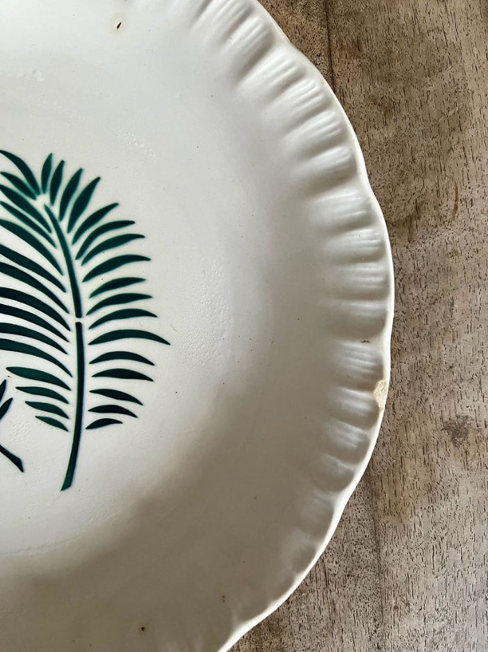 Assiettes Sarreguemines modèle "Bahia Vercor" - lot de 4