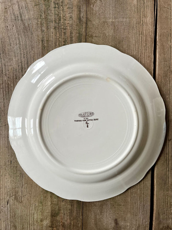 11 assiettes plates