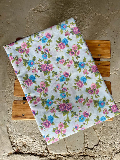 Nappe fleurie vintage