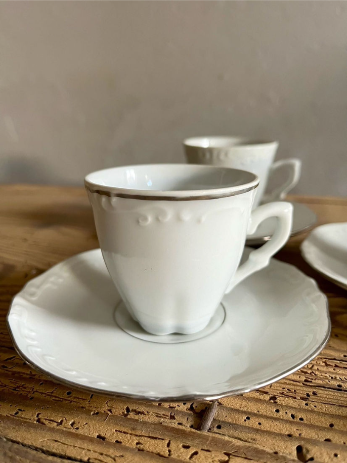 Service à café en porcelaine fine