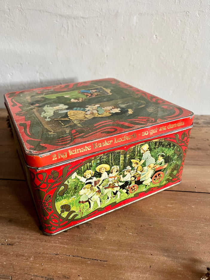 Boîte en métal vintage 2