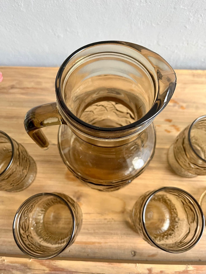 Service à orangeade vintage