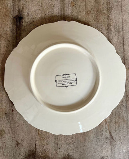 Plat à gateaux Obernai Sarreguemines