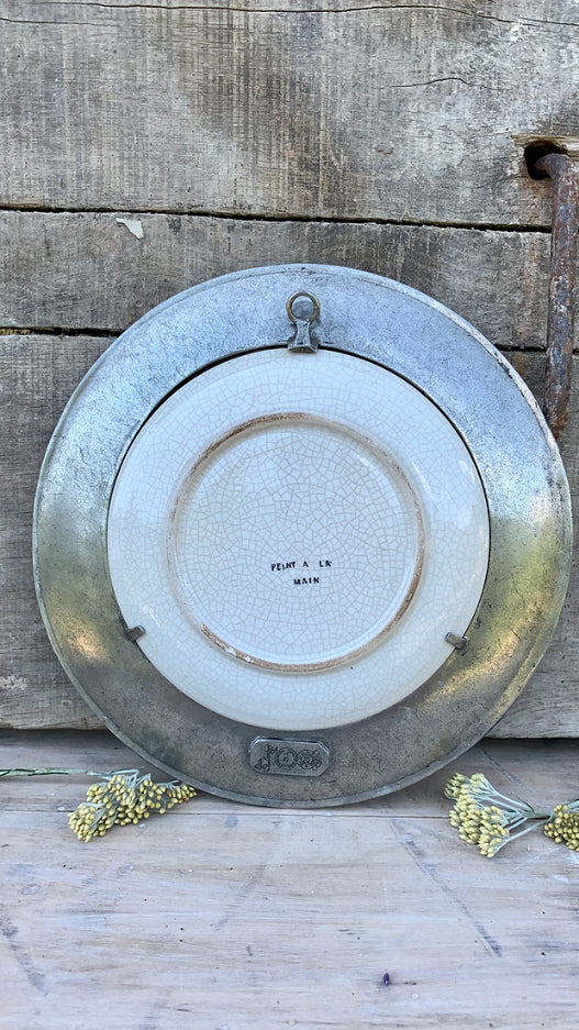 Assiette décorative