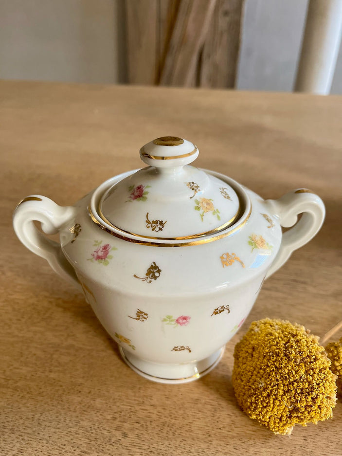 Service à thé en porcelaine de Limoges