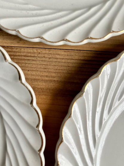 3 assiettes à dessert Luneville