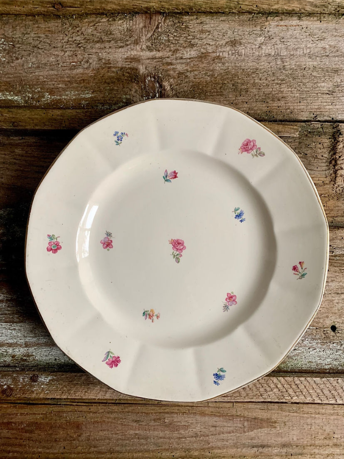 Assiette/Plat Sarreguemines