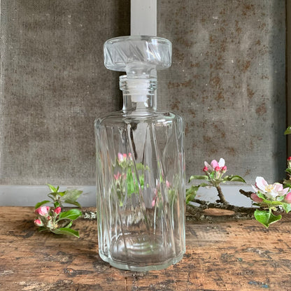 Bouteille en verre avec bouchon