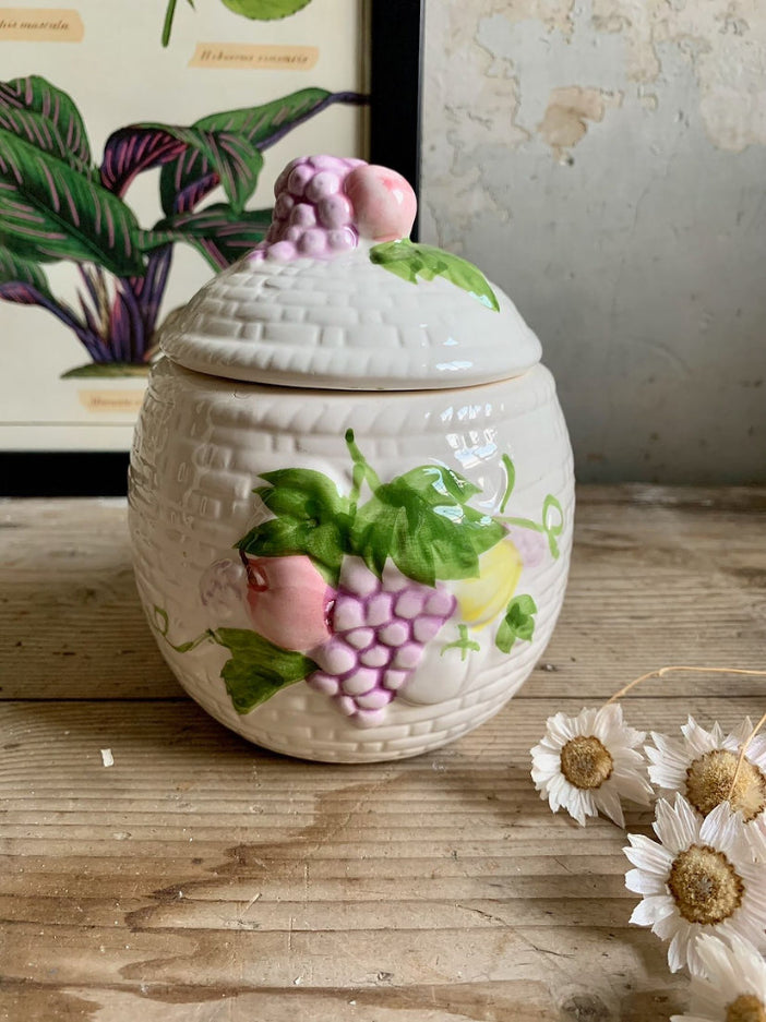 Petit pot en barbotine