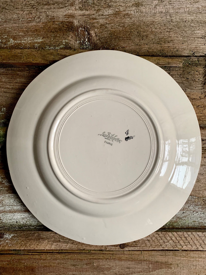 Assiette/Plat Sarreguemines