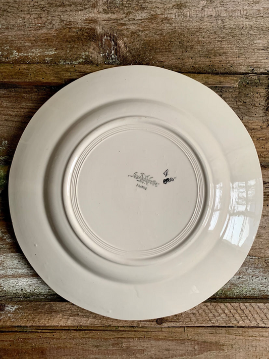 Assiette/Plat Sarreguemines