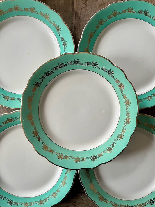 11 assiettes plates
