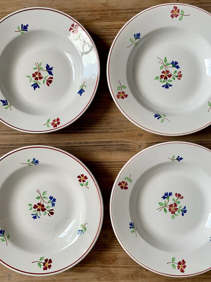 Assiettes creuses Moulin des Loups - lot de 10