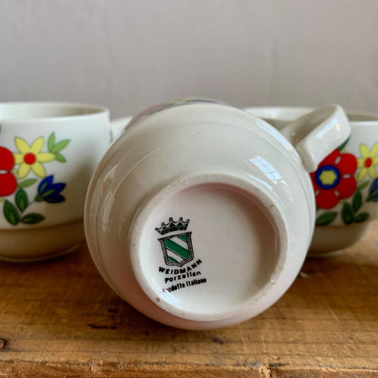 Lot de 5 tasses expresso Weidmann