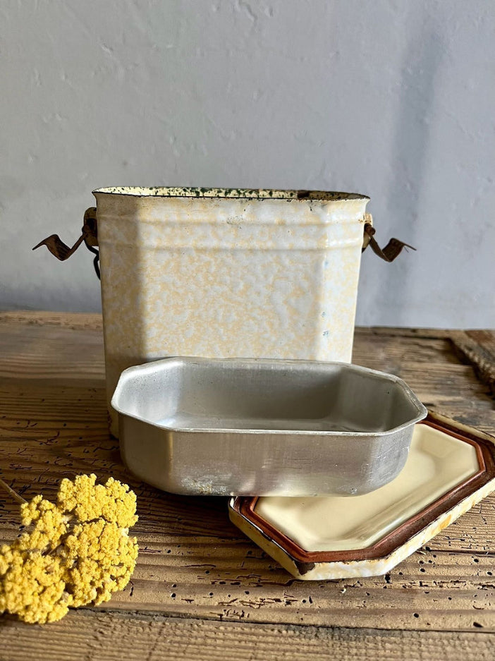 Cantinière / Boîte repas en métal