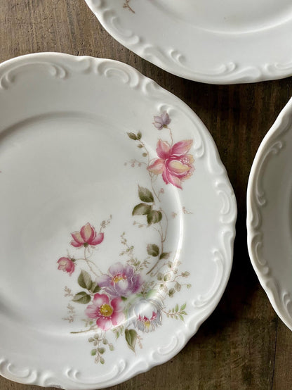 3 assiettes à dessert