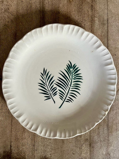 Assiettes Sarreguemines modèle "Bahia Vercor" - lot de 4