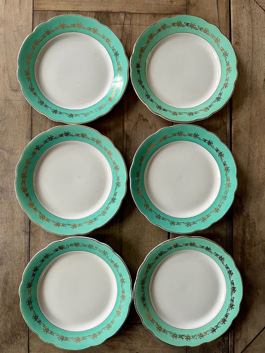 11 assiettes plates