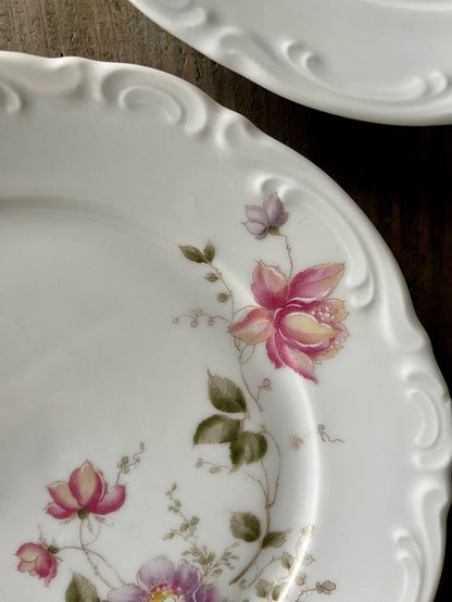 3 assiettes à dessert