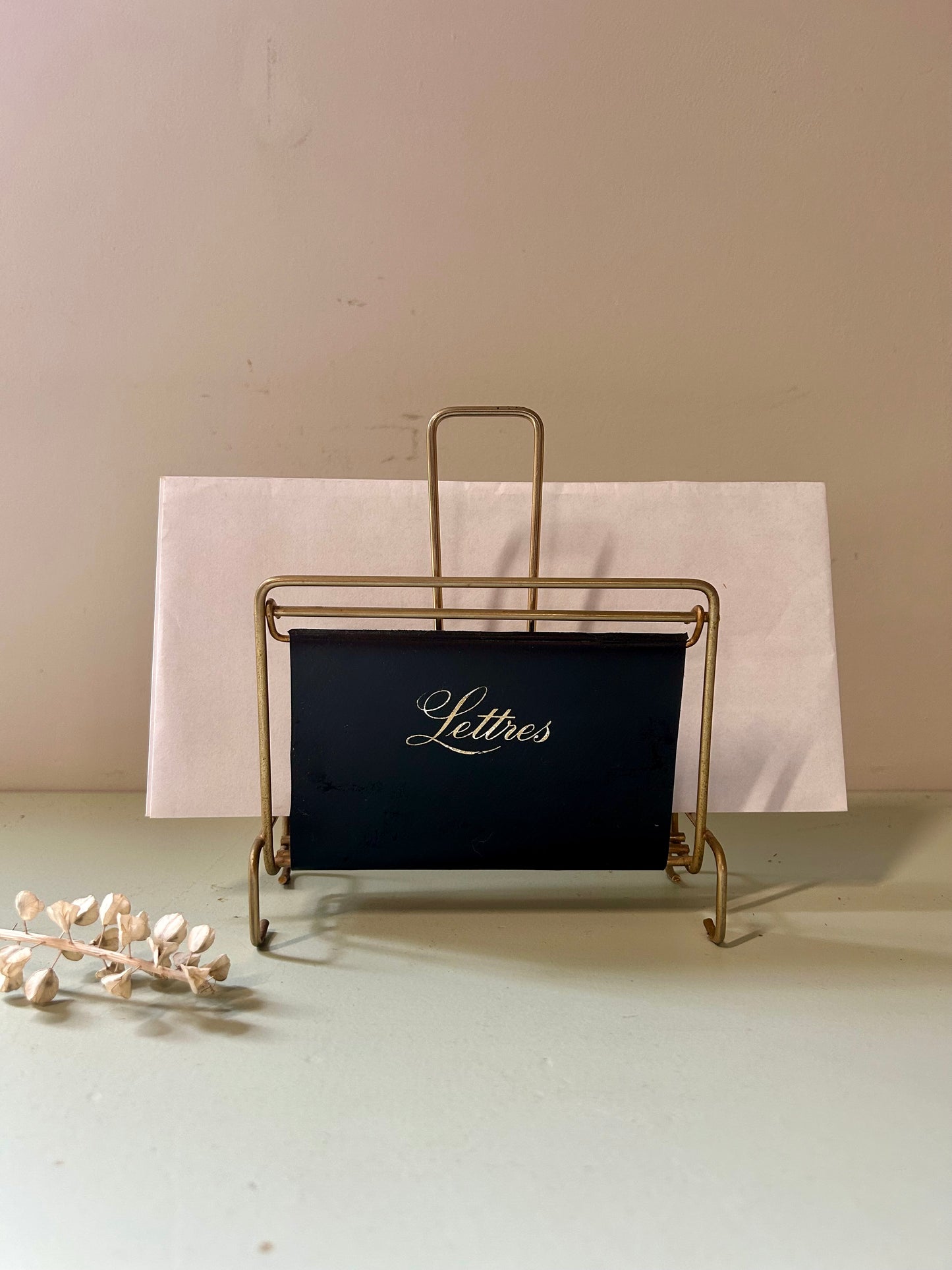 Porte lettres   Patine