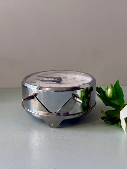 Réveil métallique de Hangarter vintage