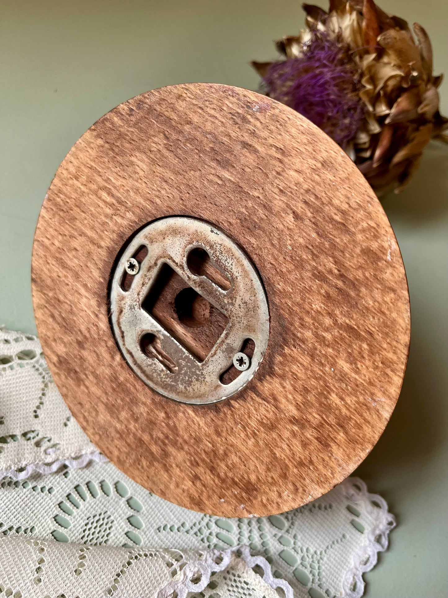 Patère en bois 2 accroches