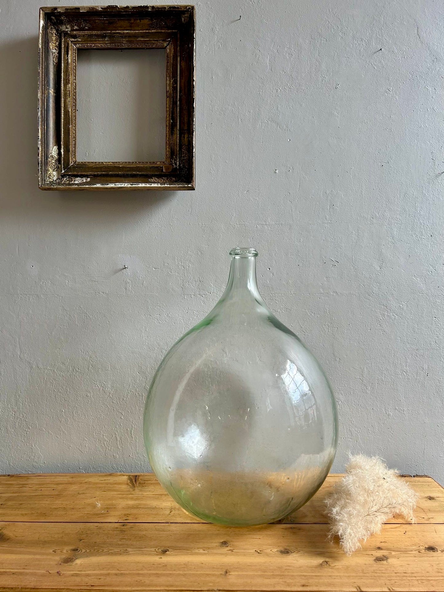 Dame-jeanne 30L verre clair   Patine