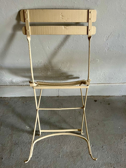 Paire de chaises de jardin anciennes  Meubles Patine