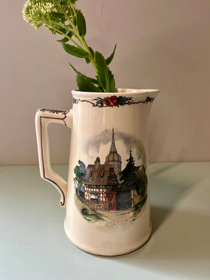 Pichet Sarreguemines ancien Obernai  Vaisselle Patine