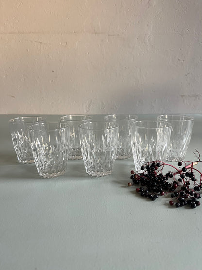 Verres à eau Duralex vintage-lot de 7  Vaisselle Patine